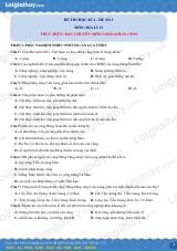 Đề thi học kì 2 Địa lí 12 - Đề số 2